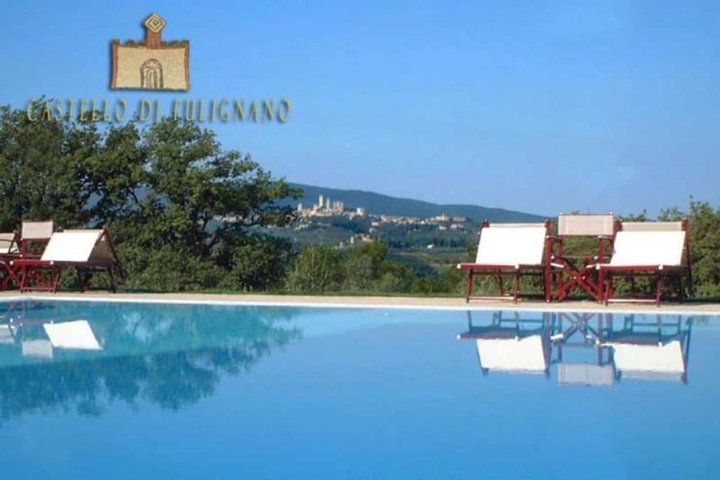 Castello Di Fulignano Ildebrando Superior Apartment San Gimignano Luaran gambar