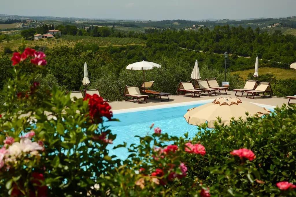 Castello Di Fulignano Ildebrando Superior Apartment San Gimignano Luaran gambar